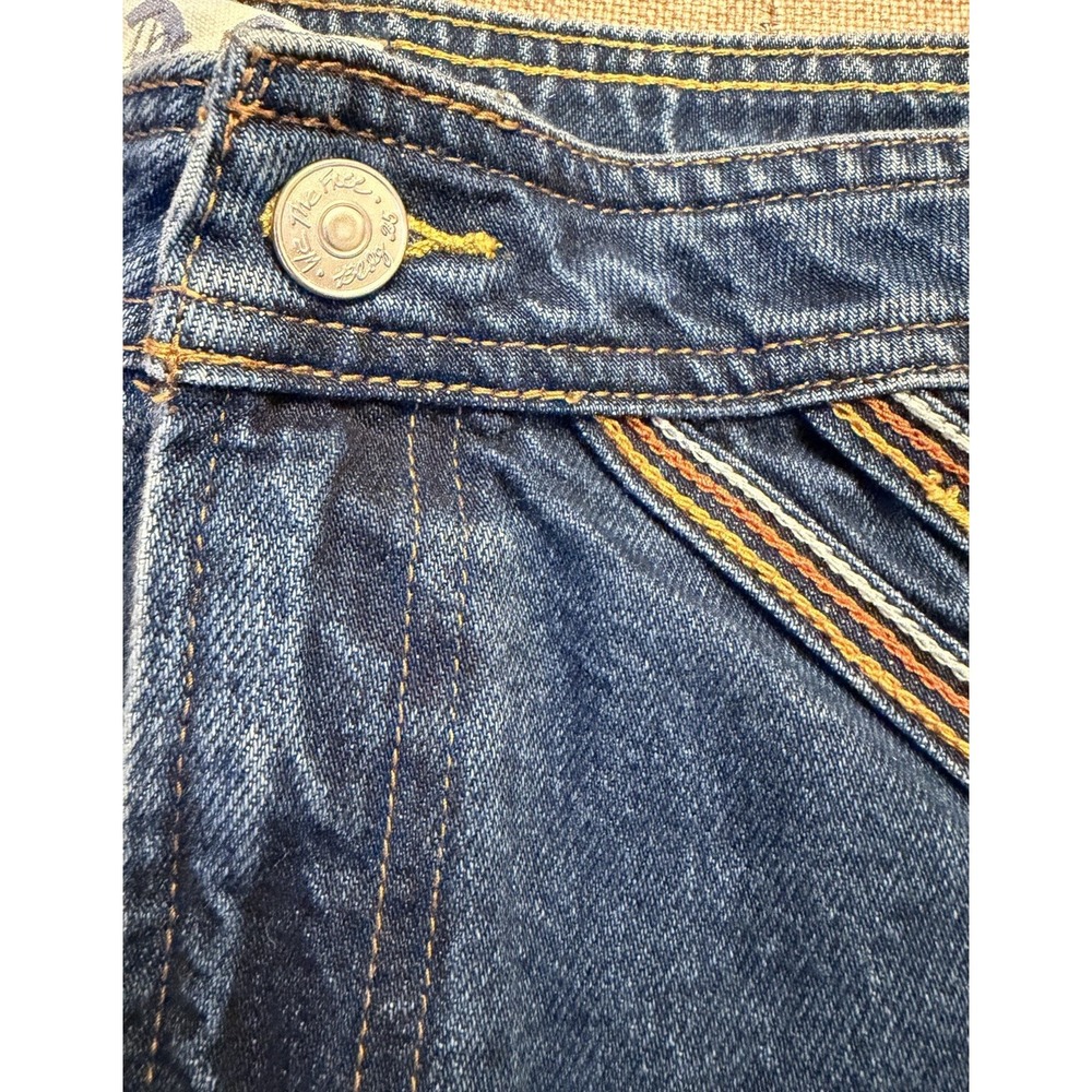 We The Free Over The Rainbow Flare Jeans 31 Wide Leg - Picture 3 of 12